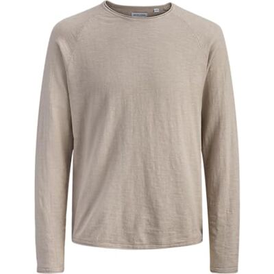 JACK & JONES Jjbreeze Knit Crew Neck Pls – plus size, String, 6XL JACK & JONES Jjbreeze Knit Crew Neck Pls – plus size, String, 6XL