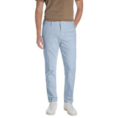 Replay Herr regular fit chinos jeans Benni Hyperchino Colour X-Lite, 579 himmelsgrå, 34W x 30L Replay Herr regular fit chinos jeans Benni Hyperchino Colour X-Lite, 579 himmelsgrå, 34W x 30L