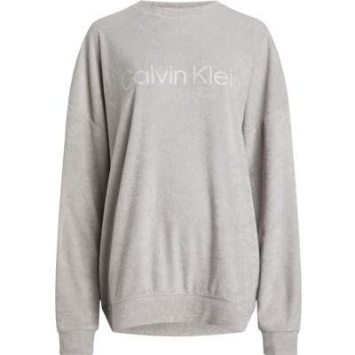 Calvin Herr L/S tungvikts sweatshirts, Porpoise, L Calvin Herr L/S tungvikts sweatshirts, Porpoise, L