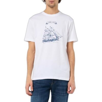 United T-Shirt, Vit, S United T-Shirt, Vit, S