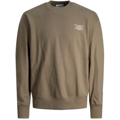 JACK & JONES Jjeriley Sweat Crew Neck Sn, Bungysnöre, S JACK & JONES Jjeriley Sweat Crew Neck Sn, Bungysnöre, S