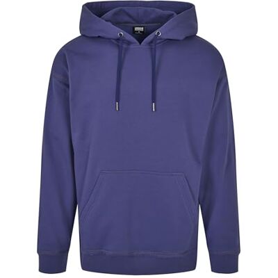 Urban Classics Herr, oversized sweat huvtröja, bluelight, M Urban Classics Herr, oversized sweat huvtröja, bluelight, M