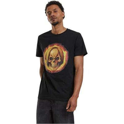 män t-shirt sol död tee, tryck t-shirt för män, grafiskt te, streetwear, svart, L män t-shirt sol död tee, tryck t-shirt för män, grafiskt te, streetwear, svart, L