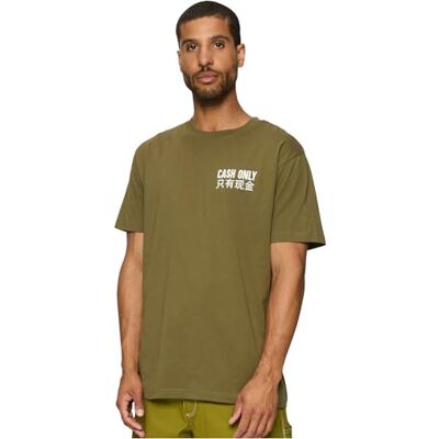 Tee herr t-shirt, OLIV, M Tee herr t-shirt, OLIV, M
