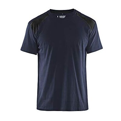 Blåkläder Blaklader 337910428699XS t-shirt, mörk marinblå/svart, storlek XS Blåkläder Blaklader 337910428699XS t-shirt, mörk marinblå/svart, storlek XS