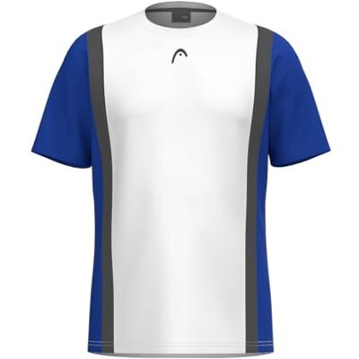 HEAD Club 25 Tech T-Shirt Pojkar Blå Vit, Kungsblå vit, 140 HEAD Club 25 Tech T-Shirt Pojkar Blå Vit, Kungsblå vit, 140