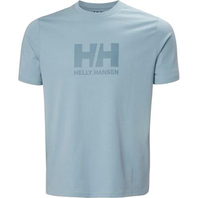 Helly Hansen herr Hh logo t-shirt 3.0, blåsig blå, M, Blåsigt blått, M Helly Hansen herr Hh logo t-shirt 3.0, blåsig blå, M, Blåsigt blått, M