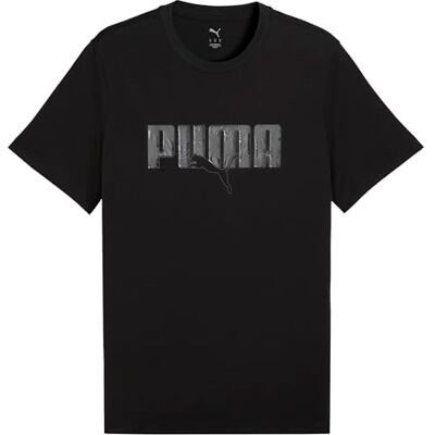PUMA ESS Logo LAB Story 2 Tee Black PUMA ESS Logo LAB Story 2 Tee Black