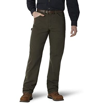 Wrangler herr snickare jeans, loden, 54W / 30L Wrangler herr snickare jeans, loden, 54W / 30L