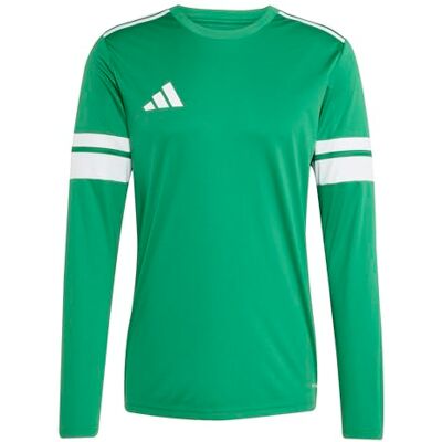 adidas herr Squadra25 Jersey Long Sleeve Shirt, team green/white, XS adidas herr Squadra25 Jersey Long Sleeve Shirt, team green/white, XS