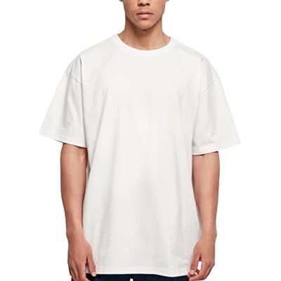 Build Your Brand T-shirt för män, tung oversize t-shirt, basic t-shirt för män, överdimensionerad passform, bomull, storlekar XS – 5XL, Ready for Dye, L Build Your Brand T-shirt för män, tung oversize t-shirt, basic t-shirt för män, överdimensionerad passform, bomull, storlekar XS – 5XL, Ready for Dye, L