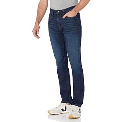 Amazon Essentials mäns avslappnad passform stretch jeans (finns i stora och långa), indigo tvätt, 50 B x 34 L Amazon Essentials mäns avslappnad passform stretch jeans (finns i stora och långa), indigo tvätt, 50 B x 34 L