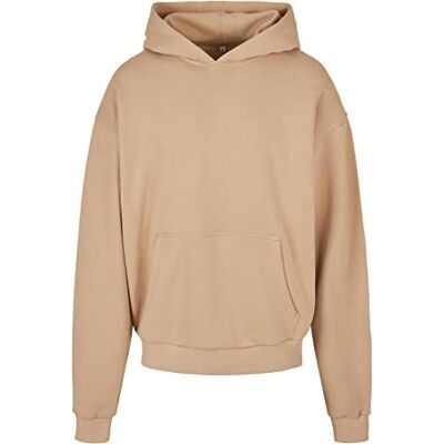 Build Your Brand Ultra Heavy Hoody Huvtröja för män, Unionbeige, XXL Build Your Brand Ultra Heavy Hoody Huvtröja för män, Unionbeige, XXL