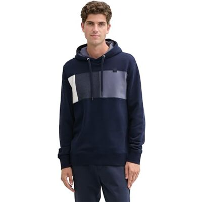 TOM TAILOR Sweatshirt för män, 10668 – himmelskaptensblå, L TOM TAILOR Sweatshirt för män, 10668 – himmelskaptensblå, L