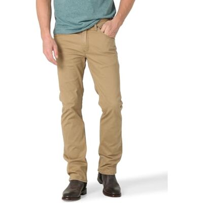 Wrangler Authentics Herr slim fit raka ben jeans, ollon, 38 W/30 l, Ekel, 38W x 30L Wrangler Authentics Herr slim fit raka ben jeans, ollon, 38 W/30 l, Ekel, 38W x 30L