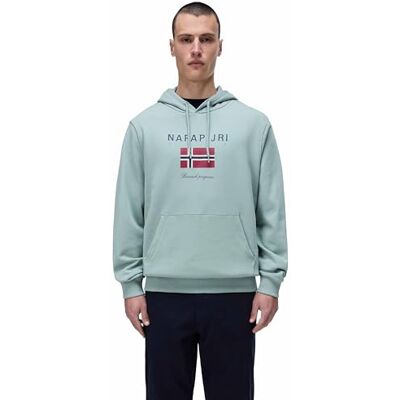 Napapijri Bese Huvtröja Grön, Green Mil G1x, XXL Napapijri Bese Huvtröja Grön, Green Mil G1x, XXL