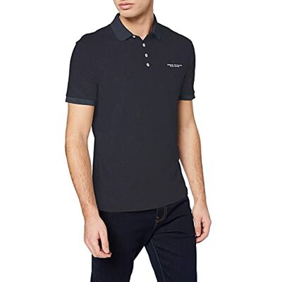 Giorgio Armani Pikétröja för män, BLÅ, S Giorgio Armani Pikétröja för män, BLÅ, S