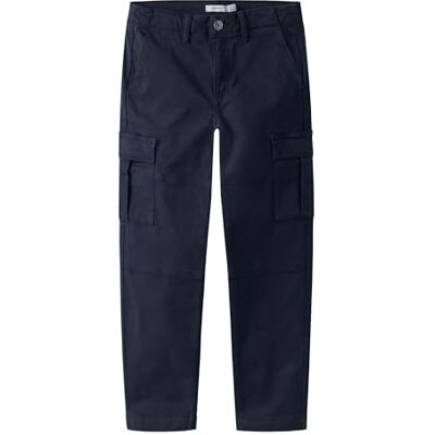 NAME IT pojkar Nkmryan St TWI Cargo byxa 5720-Ot Noos, marinblå blazer, 128 NAME IT pojkar Nkmryan St TWI Cargo byxa 5720-Ot Noos, marinblå blazer, 128