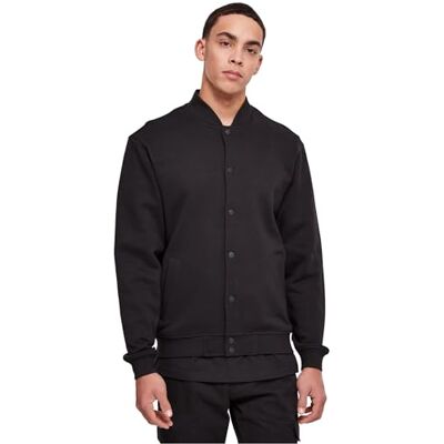 Urban Classics Herrjacka, ultratung solid collegejacka, svart, 4XL, svart, 4XL Urban Classics Herrjacka, ultratung solid collegejacka, svart, 4XL, svart, 4XL