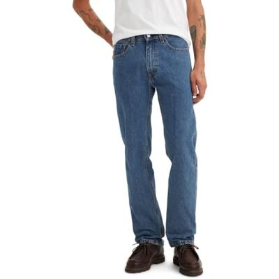 Levi's herr 505 Regular Fit Jeans, Medium stengods, 30W / 32L Levi's herr 505 Regular Fit Jeans, Medium stengods, 30W / 32L
