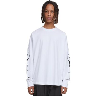 Tee herr sweatshirt kollektion cut on långärmad vit S, Vit, S Tee herr sweatshirt kollektion cut on långärmad vit S, Vit, S