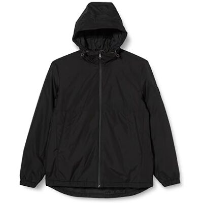 Tommy Hilfiger Portland herrjacka med huva vävd, Svart, M Tommy Hilfiger Portland herrjacka med huva vävd, Svart, M