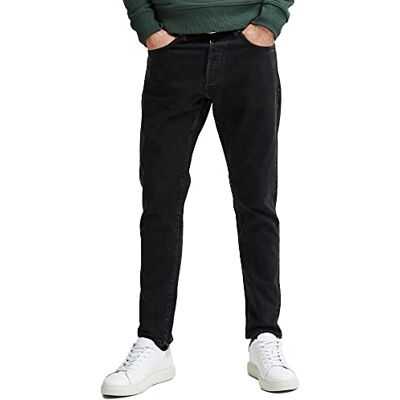 SELECTED HOMME BLUE herrjeans, Svart denim, 32W x 32L SELECTED HOMME BLUE herrjeans, Svart denim, 32W x 32L