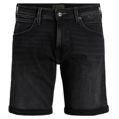 JACK & JONES JJIRICK JJFOX Shorts AM 310 SN, Svart denim/förpackning: 317, L JACK & JONES JJIRICK JJFOX Shorts AM 310 SN, Svart denim/förpackning: 317, L