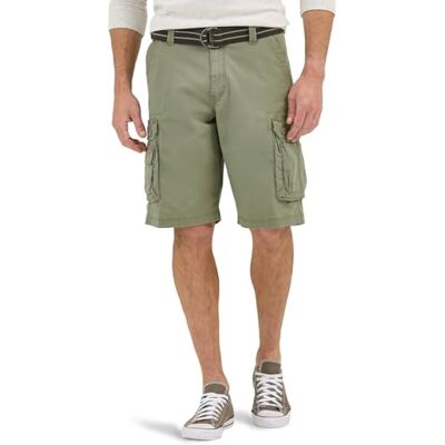 Lee Hängselbyxor för män, Wyoming-cargoshorts med bälte, 56 Lee Hängselbyxor för män, Wyoming-cargoshorts med bälte, 56