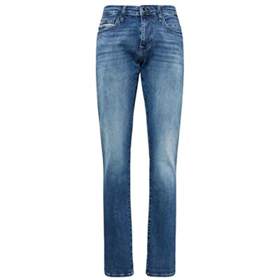 Mavi Herrjeans, smala raka ben, Marcus Slim raka jeans, Mörk vintage ultra rörelse, 28W / 32L Mavi Herrjeans, smala raka ben, Marcus Slim raka jeans, Mörk vintage ultra rörelse, 28W / 32L