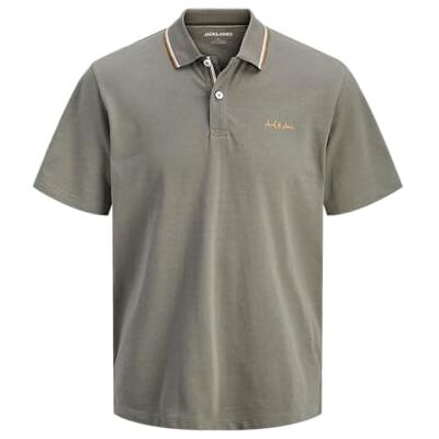 JACK & JONES Jjblaze Polo Ss, Vetiver, L JACK & JONES Jjblaze Polo Ss, Vetiver, L