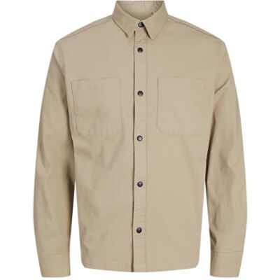 JACK & JONES JACK&JONES Jcologan Ripstop övertröja Ls, Porslin, M JACK & JONES JACK&JONES Jcologan Ripstop övertröja Ls, Porslin, M