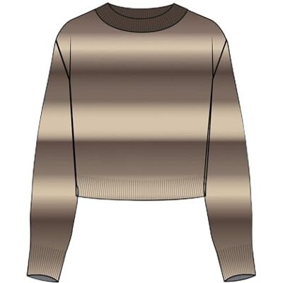 JACK & JONES Jxamira Crew Neck Knit, Fästen, L JACK & JONES Jxamira Crew Neck Knit, Fästen, L