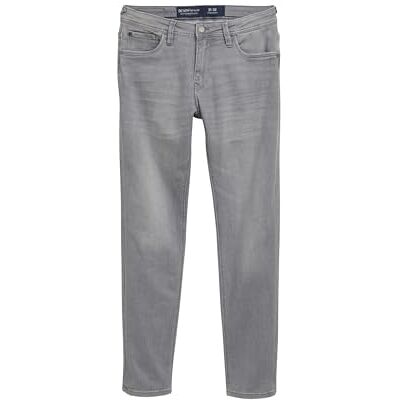 TOM TAILOR Denim 1045979 Piers Slim Jeans, 10233-sten grå denim, 32W x 34L herr, 10233 Stone Grey Denim, 32W x 34L TOM TAILOR Denim 1045979 Piers Slim Jeans, 10233-sten grå denim, 32W x 34L herr, 10233 Stone Grey Denim, 32W x 34L