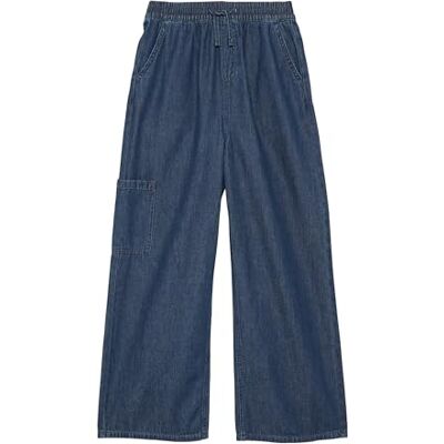 s.Oliver jeans/normal passform/hög stigning/breda ben, blå, 140 s.Oliver jeans/normal passform/hög stigning/breda ben, blå, 140