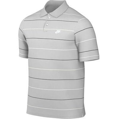 NIKE Sportswear Club randig oversize-pikétröja för män, IF0736 NIKE Sportswear Club randig oversize-pikétröja för män, IF0736