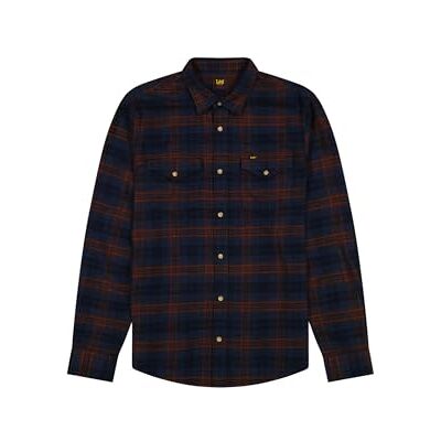 Lee CLEAN Western skjorta, Luxe Rivet Navy, S Lee CLEAN Western skjorta, Luxe Rivet Navy, S