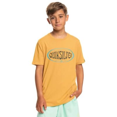 Quiksilver T-shirt pojke gul XL/16 Quiksilver T-shirt pojke gul XL/16