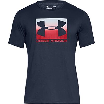 Under Armour Män UA BOXED SPORTSTYLE, snygg och bekväm t-shirt för män, andningsbara gym- och fitnesskläder Under Armour Män UA BOXED SPORTSTYLE, snygg och bekväm t-shirt för män, andningsbara gym- och fitnesskläder