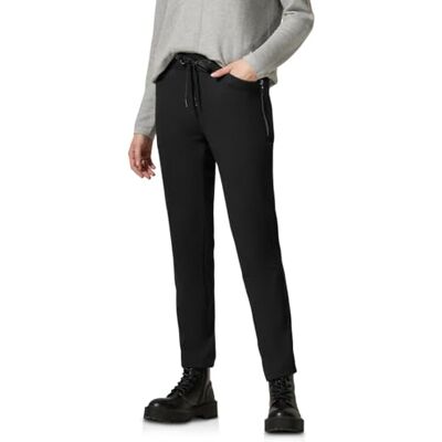 Cecil Style Tracey Zip solid, svart, M / 28L Cecil Style Tracey Zip solid, svart, M / 28L