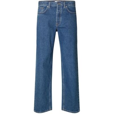 SELECTED HOMME SELECTED FEMME Slh220-Loose Ben Kori-jeans Noos, Mellanblå denim, 31W / 32L SELECTED HOMME SELECTED FEMME Slh220-Loose Ben Kori-jeans Noos, Mellanblå denim, 31W / 32L