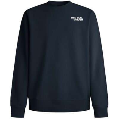Red Bull Racing X Pepe Jeans Reflect Logo Crew träningsoverall, blå (Dulwich Blue), L herr, Blå (Dulwich Blue), L Red Bull Racing X Pepe Jeans Reflect Logo Crew träningsoverall, blå (Dulwich Blue), L herr, Blå (Dulwich Blue), L