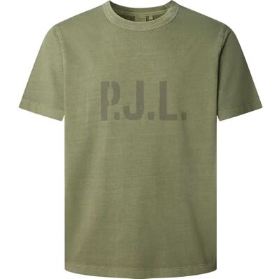 Pepe Jeans herr THYSSEN T-Shirt, grön (militärgrön), XXL, Grön (militärgrön), XXL Pepe Jeans herr THYSSEN T-Shirt, grön (militärgrön), XXL, Grön (militärgrön), XXL