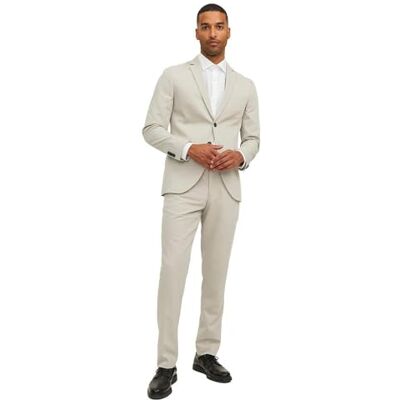 JACK & JONES Jprfranco Suit Noos kostym för män, Ren kashmir/passform: supersmal passform, 54 JACK & JONES Jprfranco Suit Noos kostym för män, Ren kashmir/passform: supersmal passform, 54