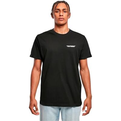 för män, outside Tee XXL, svart, svart, XXL för män, outside Tee XXL, svart, svart, XXL