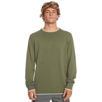 Quiksilver Rund hals herr grön S Quiksilver Rund hals herr grön S