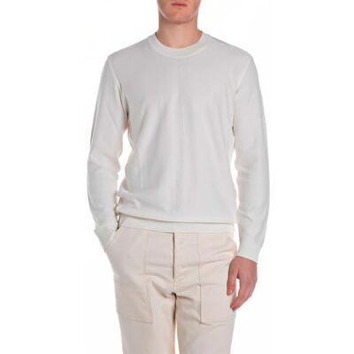 Replay herr regular fit tröja med rund hals av bomull, 205 Ice, XXL Replay herr regular fit tröja med rund hals av bomull, 205 Ice, XXL