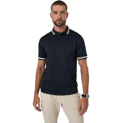 GUESS Men'sWALLACE SS POLOKNIT TOPSNAVY SEAsize S längd N GUESS Men'sWALLACE SS POLOKNIT TOPSNAVY SEAsize S längd N