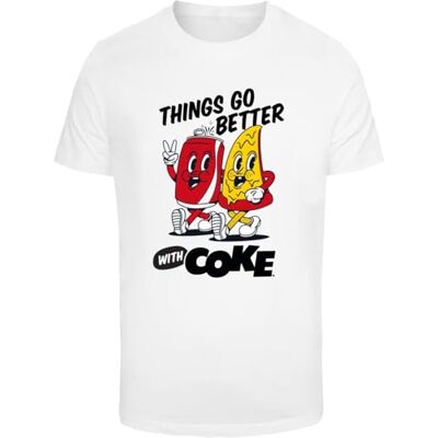MERCHCODE herr utan krage t-shirt, vit, S, Vit, S MERCHCODE herr utan krage t-shirt, vit, S, Vit, S