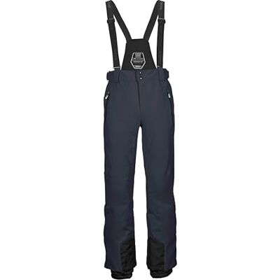 Killtec Skidbyxor/funktionella byxor för män med avtagbara remmar, kantskydd och snöfall KSW 100 ENOSH MN SKI PNTS, mörkblå, XXL, 43431-000 Killtec Skidbyxor/funktionella byxor för män med avtagbara remmar, kantskydd och snöfall KSW 100 ENOSH MN SKI PNTS, mörkblå, XXL, 43431-000